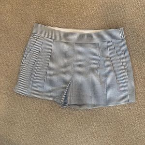 J crew grey dear sucker shorts